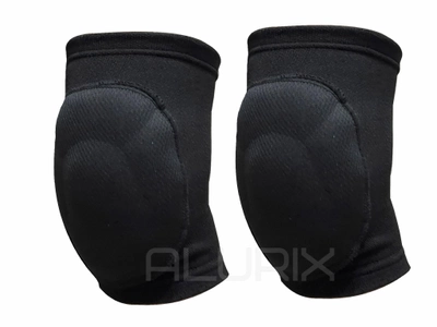 Наколенники волейбольные с подушечками Schmilton L черные (Бандаж на коленный сустав)