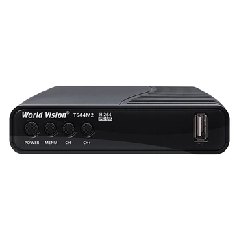 Приставка Т2 World Vision T644M2 FM H.264 Цифровой DVB-T2/C ресивер тюнер