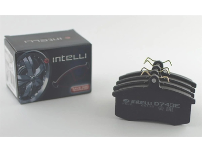 Колодки гальмові дискові передні ВАЗ 2108-2115 (D743E) Intelli Dafmi