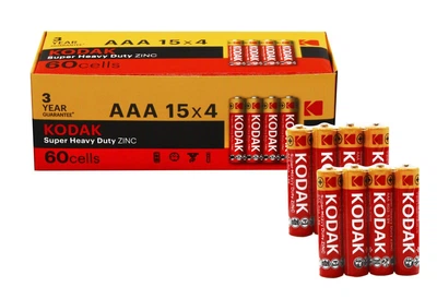 Батарейки Kodak Super Heavy Duty AАA 60 шт/уп