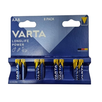 Батарейка LR03 Varta LongLife Power (блістер по 8 шт) AAA (57263)