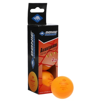 Набор мячей для настольного тенниса SP-Sport Schildkröt Avantgarde Game 608338 3 Star 3 мяча Orange