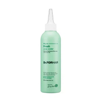 Освіжаюча маска-пілінг для очищення шкіри голови Dr. FORHAIR Phyto Fresh Scalp Scaler 200 мл