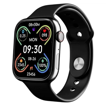 Розумний смарт годинник XO M50 45mm Smart Watch наручний смарт-годинник з функцією приймання дзвінків і мікрофоном чорний