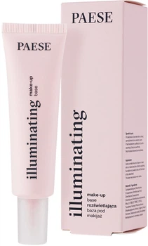 База під макіяж Paese Illuminating Tub make-up base Перламутова для сухої та комбінованої шкіри 30 мл (5902627613210)