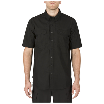 Рубашка тактическая с коротким рукавом 5.11 Stryke™ Shirt - Short Sleeve M Black