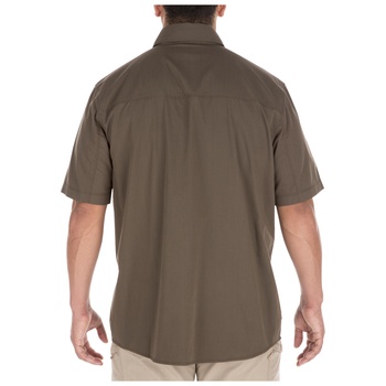 Рубашка тактическая с коротким рукавом 5.11 Stryke™ Shirt - Short Sleeve S Tundra