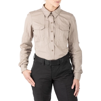 Сорочка тактична жіноча 5.11 Tactical Women's Stryke™ Long Sleeve Shirt XS Khaki