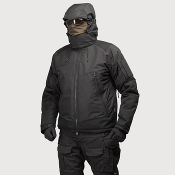 Тактична куртка зимова UATAC Black Membrane Climashield Apex XL