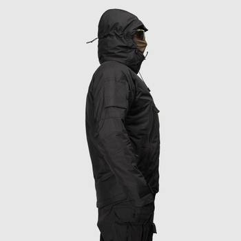 Тактична зимова куртка UATAC Basic Black Membrane Climashield Apex XXL