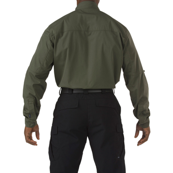 Рубашка тактическая 5.11 STRYKE™ LONG SLEEVE SHIRT 2XL TDU Green