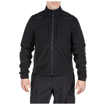 Куртка тактична флісова 5.11 Tactical Fleece 2.0 L Black
