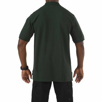 Футболка Поло тактическая с коротким рукавом 5.11 Tactical Professional Polo - Short Sleeve S L.E. Green