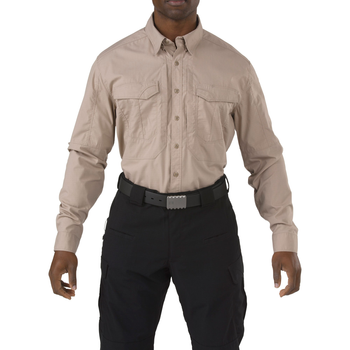 Рубашка тактическая 5.11 STRYKE™ LONG SLEEVE SHIRT 3XL Khaki