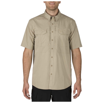 Сорочка тактична з коротким рукавом 5.11 Stryke™ Shirt - Short Sleeve XL Khaki