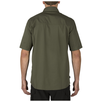 Сорочка тактична з коротким рукавом 5.11 Stryke™ Shirt - Short Sleeve S TDU Green