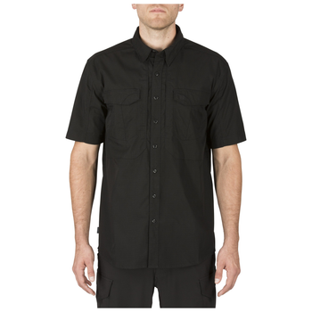 Сорочка тактична з коротким рукавом 5.11 Stryke™ Shirt - Short Sleeve XL Black