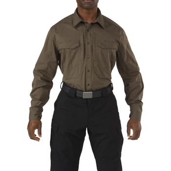 Рубашка тактическая 5.11 STRYKE™ LONG SLEEVE SHIRT XL Tundra