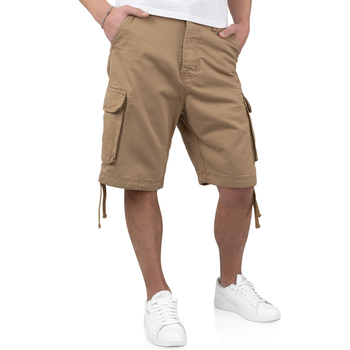 Шорты SURPLUS VINTAGE SHORTS WASHED M Beige