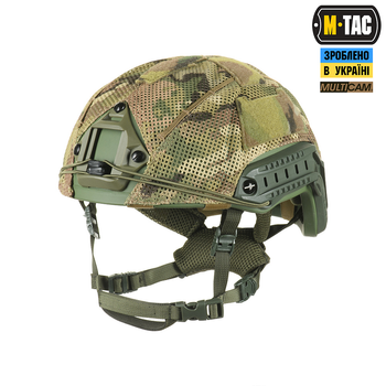 M-Tac кавер на шлем с отверстием под Shroud Multicam nan