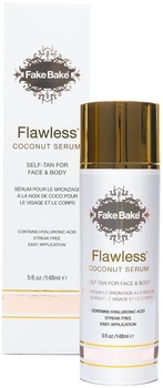 Сироватка для обличчя і тіла Fake Bake Flawless Coconut Tanning Serum Medium для засмаги 148 мл (856175000242)