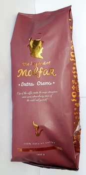 Кава в зернах Легенда Мольфара Extra Crema 100% арабіка 1 кг