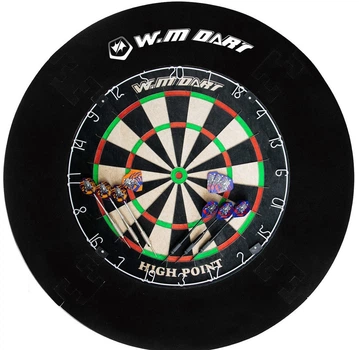 Професійний дартс з сизалю Winmax Match Play + 12 дротиків (24г) + захист Winmax «EVA»