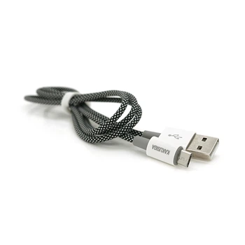 Кабель iKAKU KSC-723 GAOFEI Black 1м 2.4A for micro