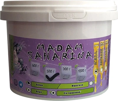 Сахарная паста для шугаринга Madam Saharina мягкая 500 г