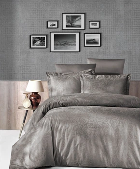 Постельное белье First Choice Jacquard Satin 200х220 Tecna Mink