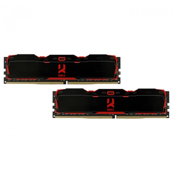 Модуль пам'яті GoodRam DDR4 16Gb Iridium X Black 3000 MHz (IR-X3000D464L16/16G) Б/в
