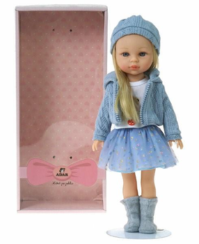 Лялька Adar Blue Outfit Говорить і співає польською мовою 38 см (5901271580312)