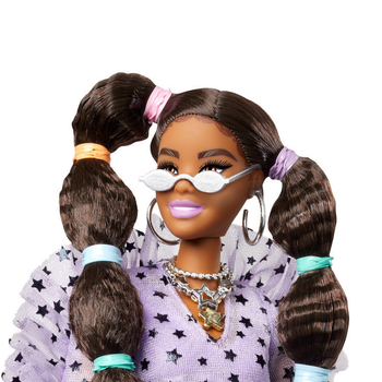 Lalka z akcesoriami Mattel Barbie Promo Extra Moda z długimi kucykami 30 cm (887961954982)