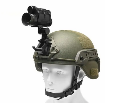 Монокуляр нічного бачення NVG30 з кріпленням на шолом, WI-FI, запис відео + флешка