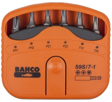Набор бит BAHCO 59S/7-1 (59S/7-1)