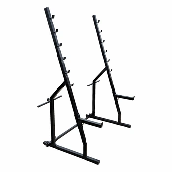 Стійки для жиму під штангу з страховкою 40х40 мм А597 Чорні Hardcore GYM