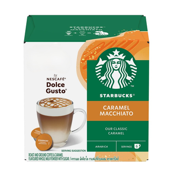 Кофе в капсулах Dolce Gusto Starbucks Caramel Macchiato 6 шт