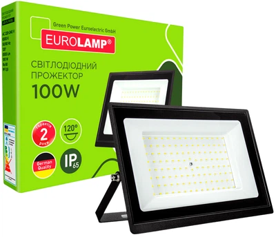 Прожектор EUROLAMP з радіатором LED SMD "B" 100W 6500K