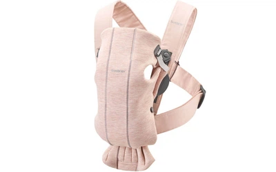 Рюкзак-кенгуру для немовлят BabyBjorn MINI 3D Jersey Light Pink