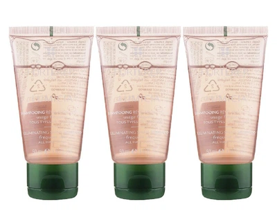 Тріо шампунів для блиску Люмісія Rene Furterer Lumicia illuminating shine shampoo frequent use 3*50 мл (3282779310006)