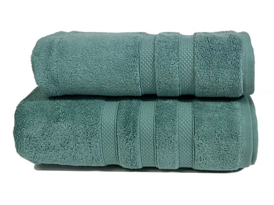 Полотенце Parisa. Microcotton зеленого цвета-50х90