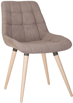 Стілець для кухні та вітальні Nowy Styl NICOLE ordf WOOD ANTR (BOX-1) SQR БУК 1.018 SORO-23