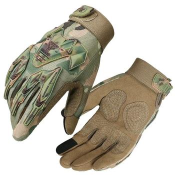 Сенсорные перчатки OZERO с защитой от ударов мультикам размер М