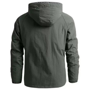 Чоловіча Водовідштовхувальна Куртка ARMY з капюшоном олива розмір L