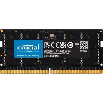 Модуль памяти Crucial DDR5 8GB SODIMM 5600MHz (CT8G56C46S5)