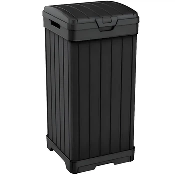 Контейнер для сміття Keter Baltimore Waste Bin чорний 125 л 236997