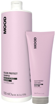 Набір Mood Color Protect для фарбованого волосся Шампунь 1000 мл + Кондиціонер 290 мл (2000000000367)