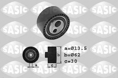 Натяжной ролик ремня ГРМ SASIC 1700011 Peugeot 807, 607, 406, Expert, Boxer; Fiat Scudo; Citroen Jumper, C5, Jumpy, C8; Suzuki Grand Vitara 0829C3, 1281067G00, 1281067G10000