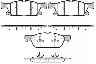 Колодки гальмівні REMSA 165702 Ford Galaxy; Ford USA Edge 1884555