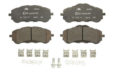 Гальмівні колодки ATE 13046038702 Peugeot 308 1610428780